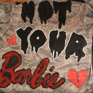Not Your Barbie Custom USAF jacket